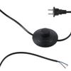 Black Footswitch Plastic Foot Pedal Push Switch with 1.8m Cable   Lamp Light On-Off Control