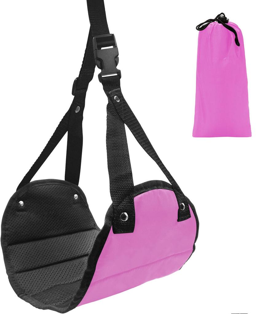 Travel Footrest Hammock for Airplanes, Trains, and Office