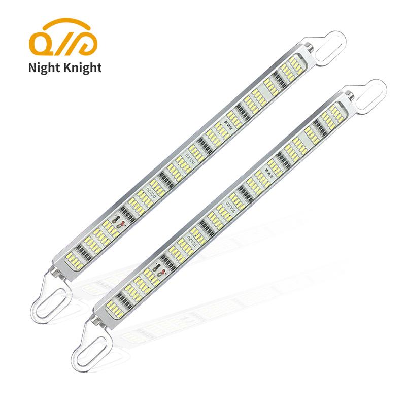 Ночной рыцарь Автомобильный фонарь заднего хода 30/45/90/180 SMD светодиодные лампы Тормозные внешние лампы номерного знака DRL Авто Противотуманные фары 12 В