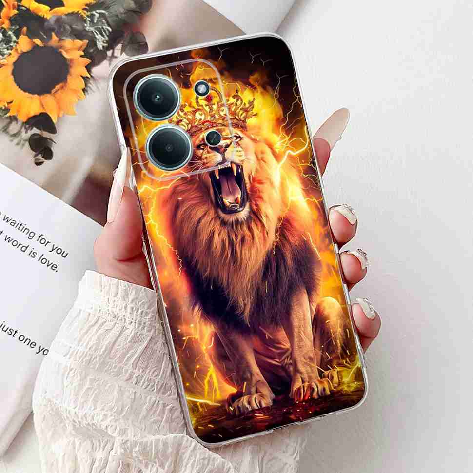 Чехол для Xiaomi Redmi 15C 4G 25078RA3EA Новый Бабочка Милый Кот Мягкий Силикон ТПУ Чехол Для Redmi 15C 15c 4G 6.9" Корпус Телефона