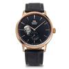 Automatic Watch BasicConcept Mechanical Automatic Domestic Manufacturer Warranty Open Heart Black [ORIENT] RN-AR0103B Men's