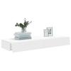 vidaXL TV-Schränke mit LED-Leuchten 2 Stk. Weiß 60x35x15,5 cm