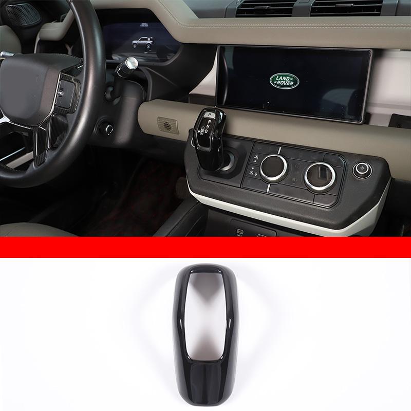 Черный ABS Для Land Rover Defender 90 110 2020-23 Декоративная накладка для защиты центральной консоли салона автомобиля Автоаксессуары