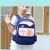 Мультяшная капибара Детский легкий рюкзак для детского сада для учебы