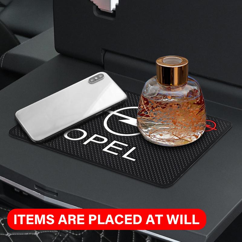 1 шт. Автомобильная эмблема Противоскользящий коврик Держатель для телефона Нескользящий коврик Автостайлинг Для Opel Crossland Crossland-X Mokka Combo Cascada Monza