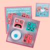 Silentkid Children's Toy Building Blocks Educational Interactive Games Wooden Toy Kids Puzzle Face Changing Cube Montessori Toys Children's Gifts