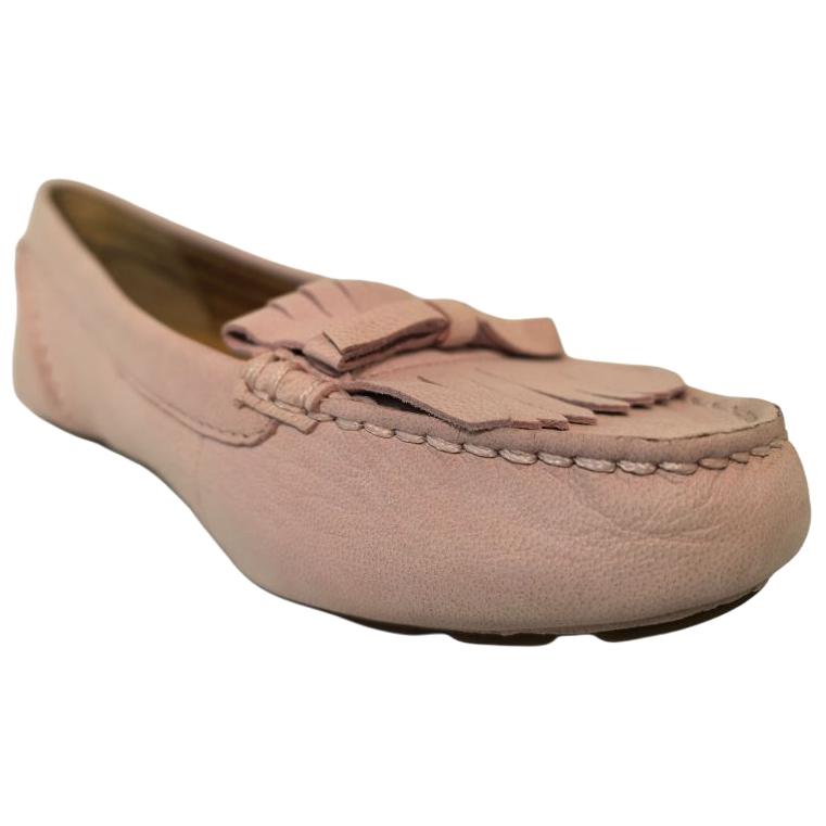 UGG Женские лоферы Whitley Driver из овчины, слипоны, розовые 1095532-SLPN