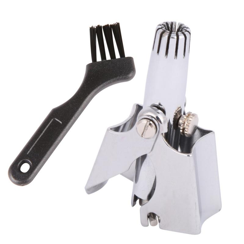 Устройство Vibrissa для ручной мойки, механический триммер для волос в носу, средство для бритья и удаления волос