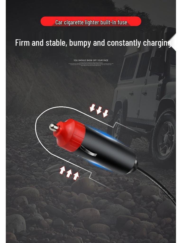 Portable 12V/24V Car Heater & Defroster Warm Air Blower