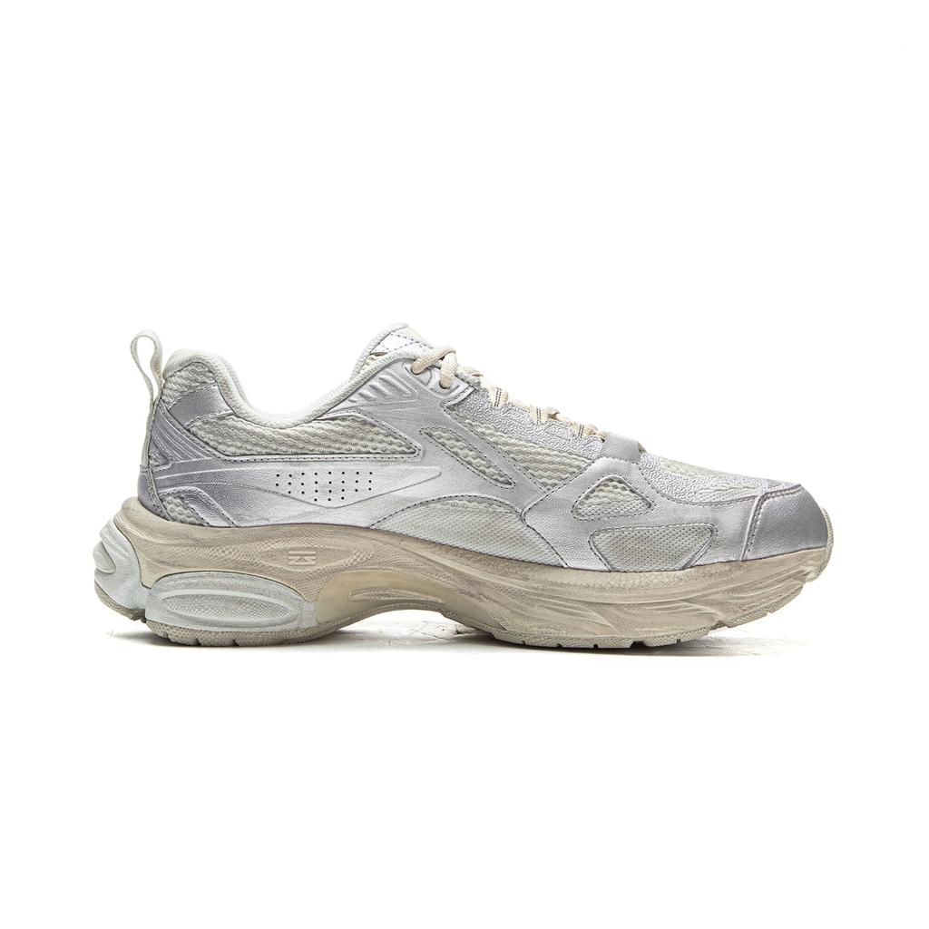 Li Ning Fuyao Boom Низкие Беговые Кроссовки Мужские Серый Серебристый ARXV005-1