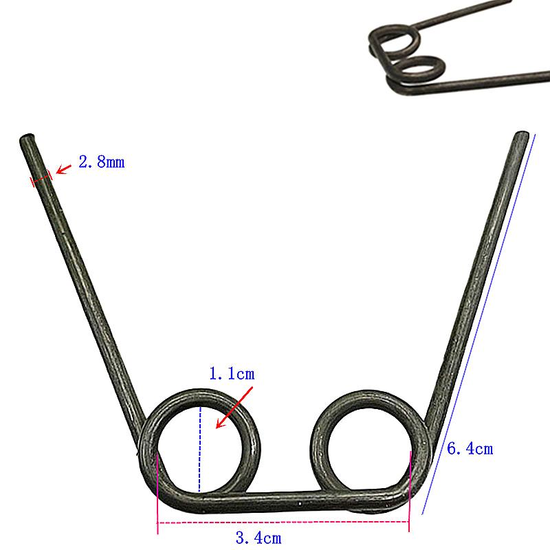 Детские аксессуары для самоката Пружина отскока рулевого управления Шток быстрого снятия Детская трех- или четырехколесная пружина натяжения