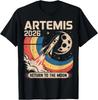 Футболка «Запуск Artemis II на Луну 2026»