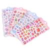 Cute Animal Patterns Bubble Stickers Cartoon 3D Embossed Stickers Children Toys Stickers For Scrapbooks Notebooks Tablets