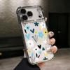 Модный чехол для телефона с цветочным узором для Samsung Galaxy A57 A56 A55 A54 A53 A52 A37 A36 A16 A06 4G 5G Прозрачный противоударный чехол