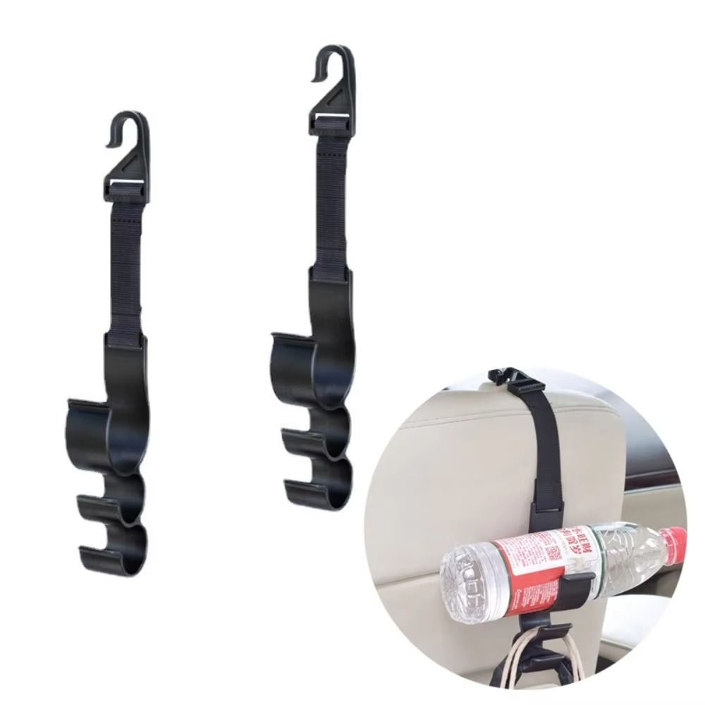 3 Hook Car Rear Seat Hanger Space Saving Auto Interior Organizer Car Back Seat Hook Rear Seat