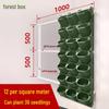 Vertical 3D Greening Bonsai Plant Wall: Large Multi-Layer Wall-Mounted Flower Trough