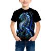 Casual Game Pattern Children's T-Shirt Boy Tops Baby Summer Short Sleeve Clothes Kids 3-14 Years Tees Novelty Children T-Shirt