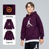 Jordan Флисовая толстовка с капюшоном Nike AJ для детей
