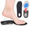Men's Custom Silicone Sports Insoles - Shock Absorbing, Breathable, and Sweat-Absorbing for Basketball and Running Shoes