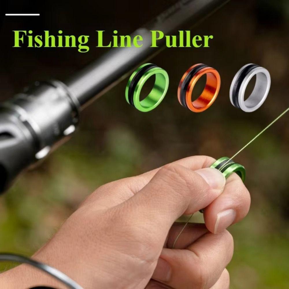 Aluminum Zinc Zinc Alloy Zinc Zinc Alloy Cable Ring Protect Hands Fishing Line Puller Fishing Equipment