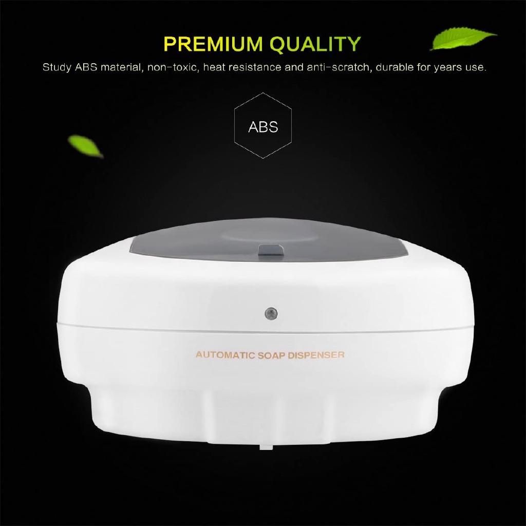 Homlly Wall-Mounted Automatic Touchless Alcohol Soap Dispenser (500ml)
