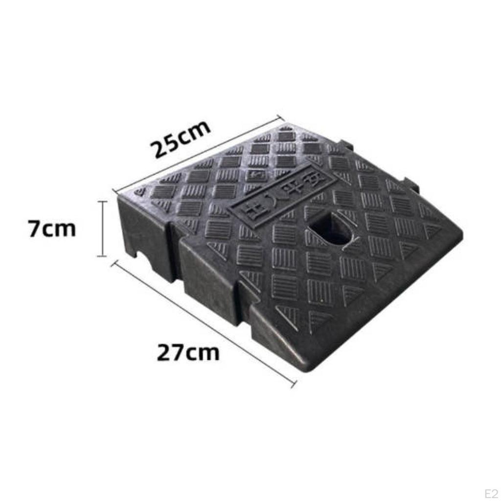 Curb Ramp Bridge for Cars And Wheelchairs In Driveway Applications