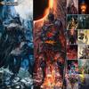 5D DIY Game Dark Souls Cross Stitch Rhinestones Diamond Drawing Embroidery Mosaic Home Decor