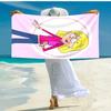 1pc Lizzie McGuire Y Sus Locuras1 Beach Towel, Comfortable and Thick, and Swimming/Bath/Picnic/Camping Towel, Suitable for Seaside Beaches
