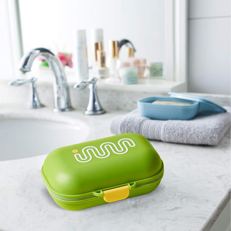 Дорожный мыльница, водонепроницаемая, герметичная, мыльница, держатель для мыла для путешествий, держатель для мыла для душа, переносной, сливной, держатель для мыла для путешествий