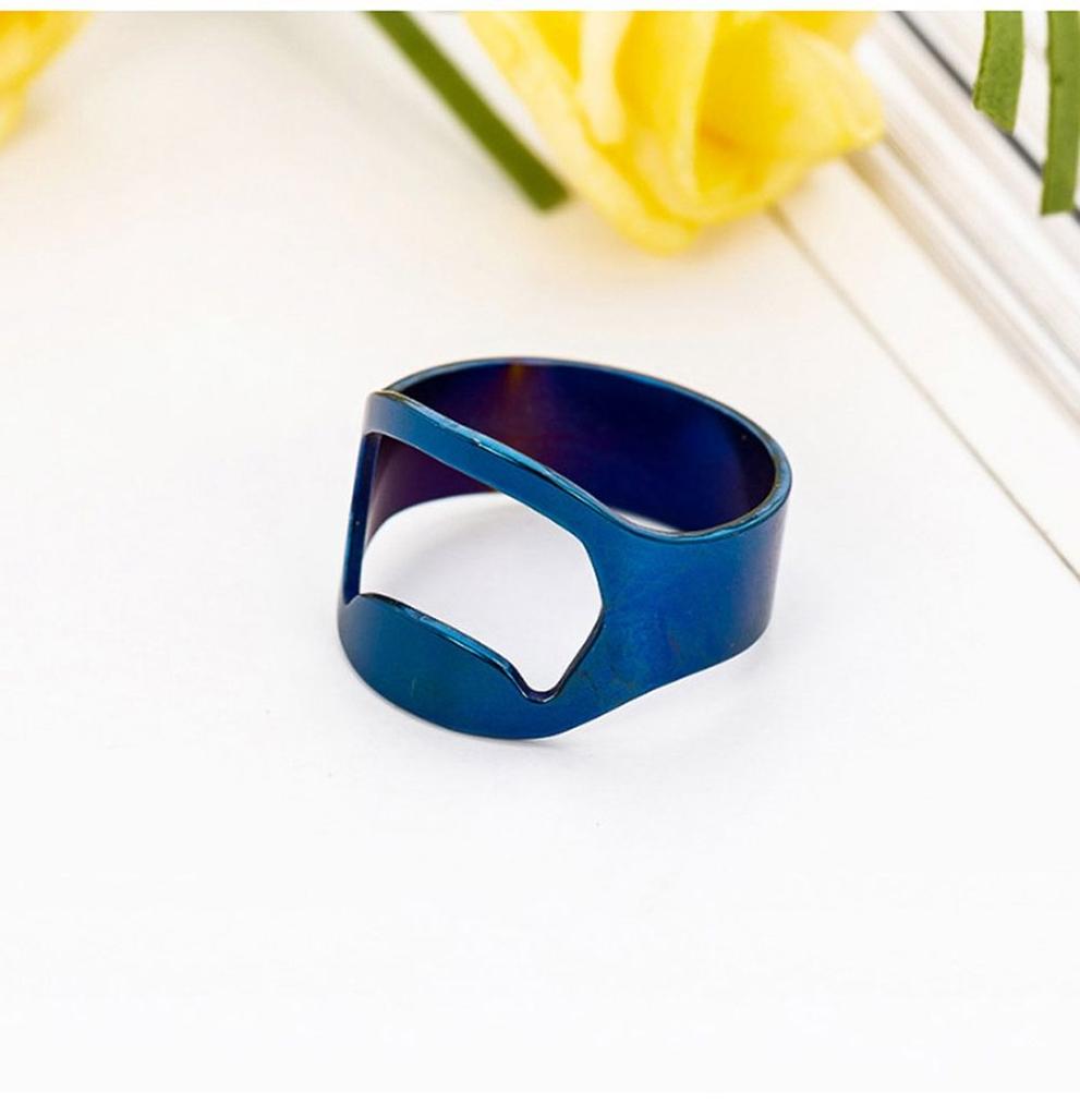 Finger Ring-shape Remover Cap Opening Kitchen Gadgets Bar Tools Beer Bottle Opener Wine Opener