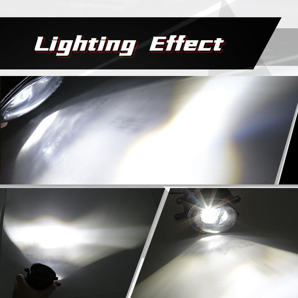 Для Toyota Corolla Altis CE ECO L LE 2014 2015 2016 версия для США светодиодные противотуманные фары DRL дневные ходовые огни автомобильные фары галогенные 12 В