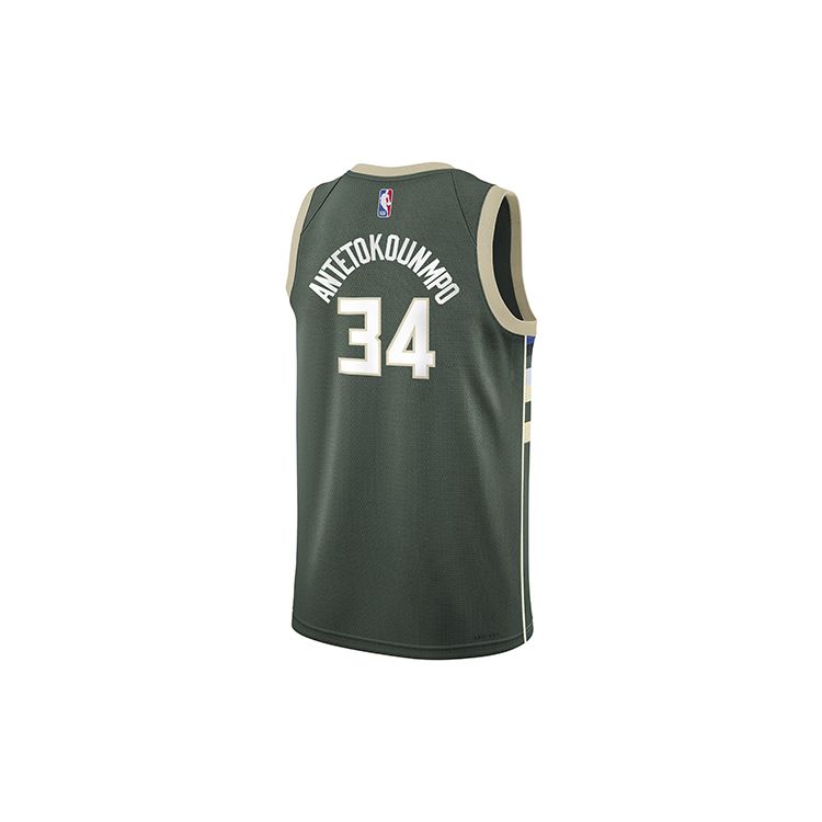 Nike X NBA Youth Giannis Antetokounbpo быстросохнущая дышащая баскетбольная майка детская майки зеленый 3Z2B7BX2P00-BCKGA