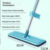 Плоская Швабра для Пола Швабра с Отжимом Руки Свободны Отжим Инструмент для Уборки Пола Микрофибровые Насадки Ленивая Швабра Для Влажной или Сухой Уборки Домашний Инструмент для Уборки
