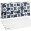 Decorative Self-Adhesive Vinyl Tiles - For the Hallway Floral Pattern on Tiles 10x40x20 cm