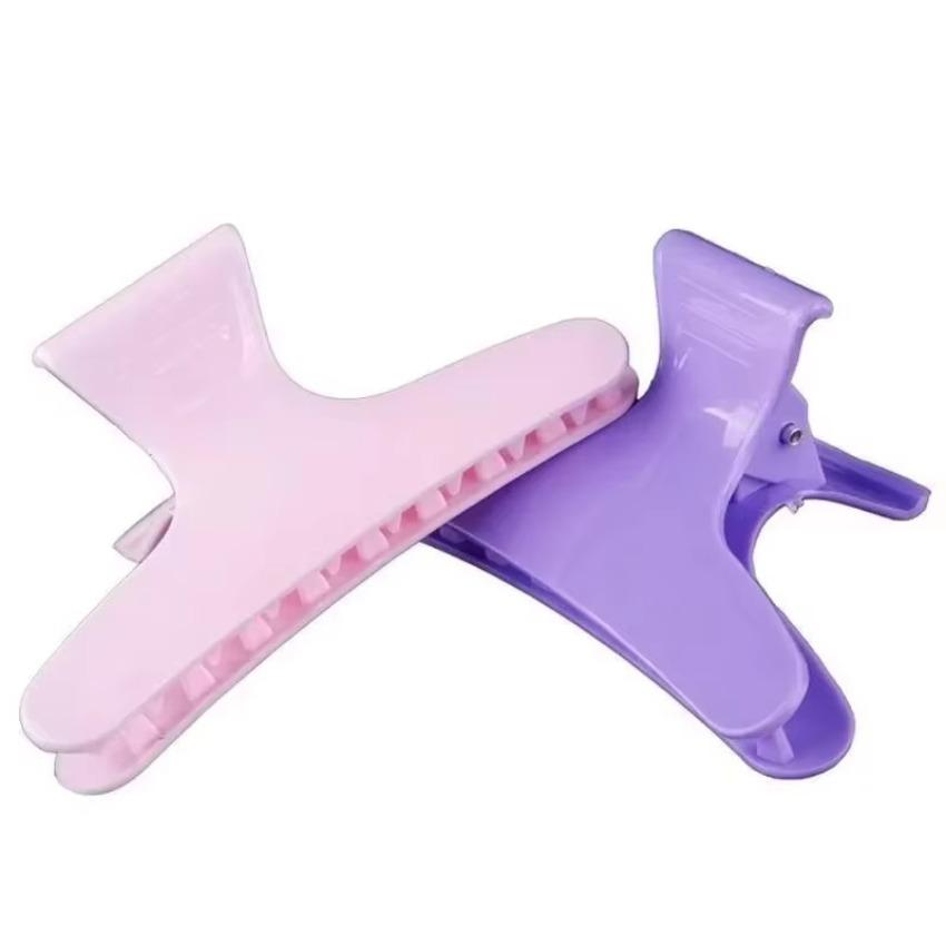 1 шт. DIY Аксессуары для волос Пластиковые зажимы-крабы Сладкая заколка для волос для девочки Модный головной убор Заколка для волос для парикмахерской(Цветной случайный)