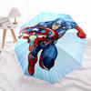 1pc Captain America, Shield Automatic Folding Umbrella - Sturdy 8-Rib Polyester Canopy,Sun-Defying Travel Companion yy251023156