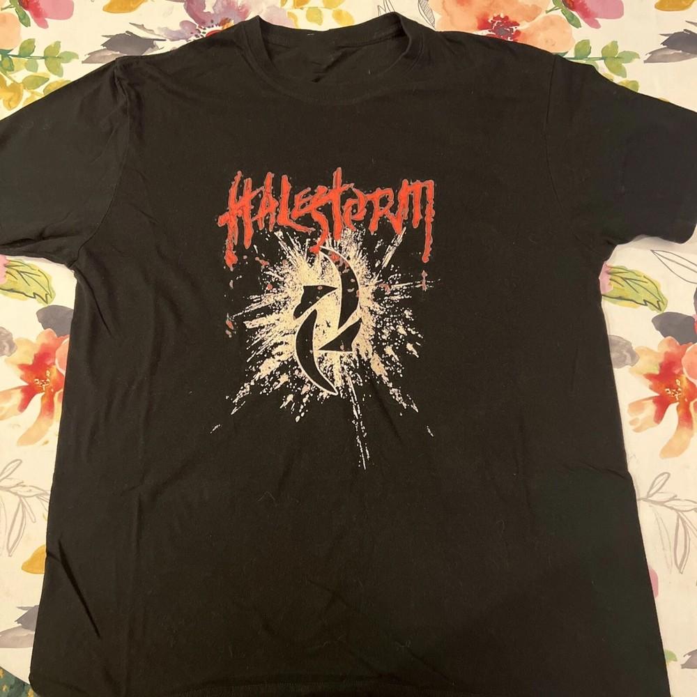 Rare Halestorm Band Gift For Fans Black S-235XL T-Shirt JJ189 Unisex T-Shirt
