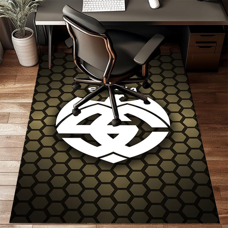 Spe-zia 1906 Emblem Rug for Living Room, Game Rooms, Office, Bedroom, Office Floor Mat Playful Design, fan gifts Christmas decor
