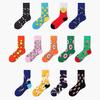 Food  Cool Socks  New Dessert Creative Pattern Men's Socks Tide Cool Socks Women Cotton Casual Socks
