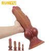 Huge Silicone Animal Dildo Anal Plug Sex Toy for Men Women Suction Cup Adult Supplies Large Dog Dildo