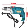220V 1980W 3800RPM Electric Impact Drill Household Electric Flat Drill Woodworking Power Tools