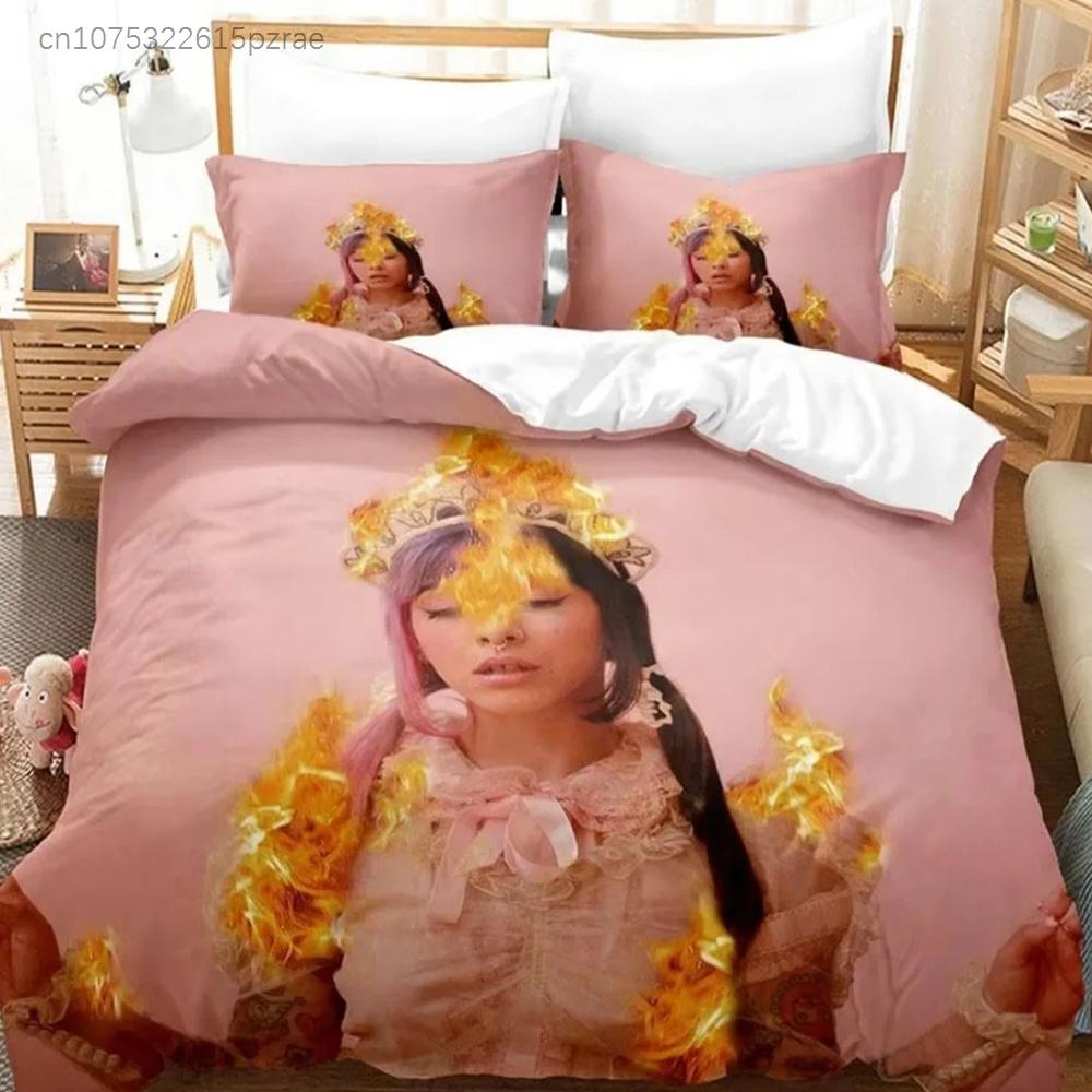 Постельное белье M-Melanie Martinez Наволочка 3D-печать Домик для кукол Альбом Пододеяльник Подарки для мальчиков, девочек, взрослых