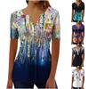 Womens Tops Hide Belly Tunic Summer Short Sleeve T Shirts Cute Flowy Tshirt Casual Dressy Blouses For Leggings