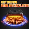 Winter Car Heater 12V 24V 4in1 Powerful Defroster Defogger for Windshield 360 Rotation Vehicle Interior Heater Auto Accessories
