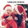 Baby Christmas Hat, Toddler Santa Hat, Newborn Christmas Hat, Suitable For Baby Girls And Boys On Their First Christmas