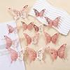 24Pcs Creative Butterfly Wall Stickers Art Decoration Butterfly Wall Decor  Festival Decoration