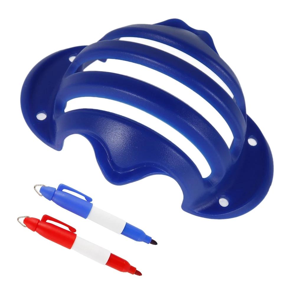 Triple Track Golf Ball Line Marker Pen Drawing Templates Golf Scriber Alignment Marks Tool