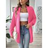 Women's Autumn and Winter Simple Loose Casual Cardigan Sweater