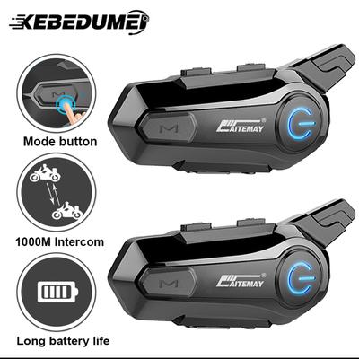X1 Plus Мотоциклетный шлем Интерком Bluetooth для 2 мотоциклистов 1000M Intercomunicador Moto Interphone Водонепроницаемая беспроводная гарнитура