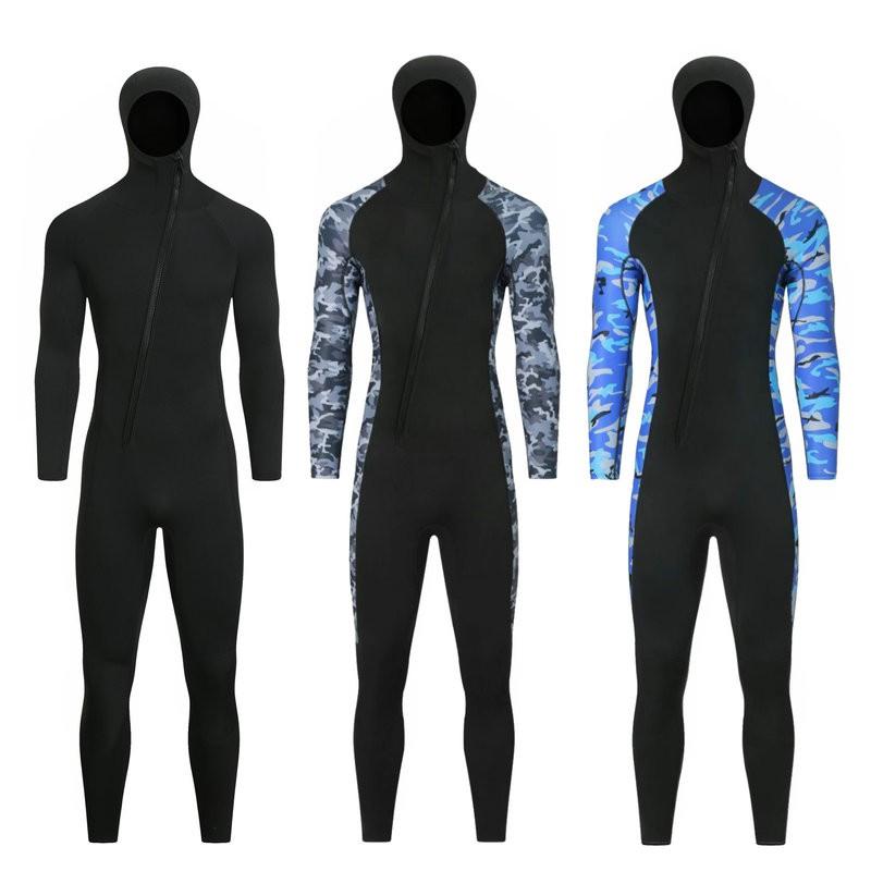 3mm Full Wetsuit Men Women Diving Snorkeling Surfing Paddleboarding Cold Water Swimming Thermal Protection